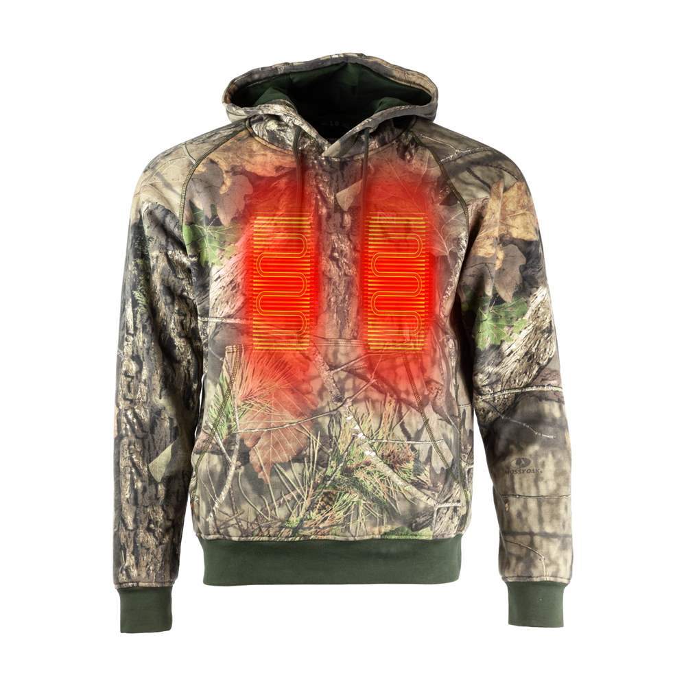 Mobile Warming Technology Men SM / Mossy Oak Phase Hoodie Men’s Heated Clothing