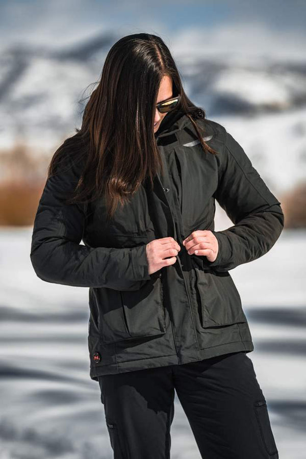 Mobile Warming Technology Jacket Pinnacle Parka Jacket Women's Heated Clothing