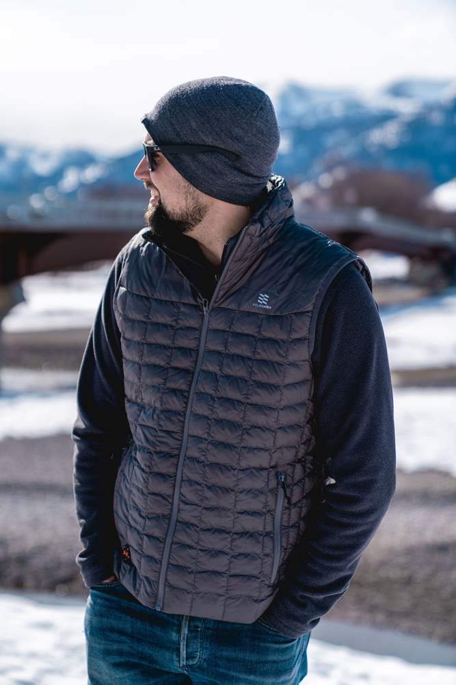 Mobile Warming Backcountry Heated Vest Men's XL / Black