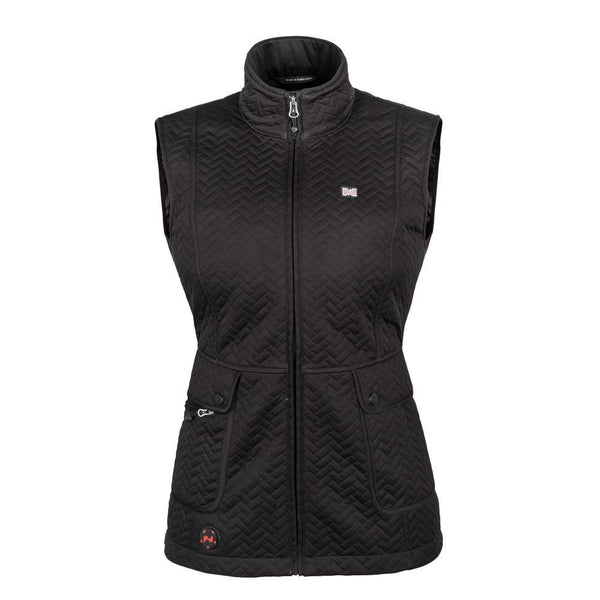 Mobile Warming Technology Vest xs / Black Cascade Vest Women's Heated Clothing