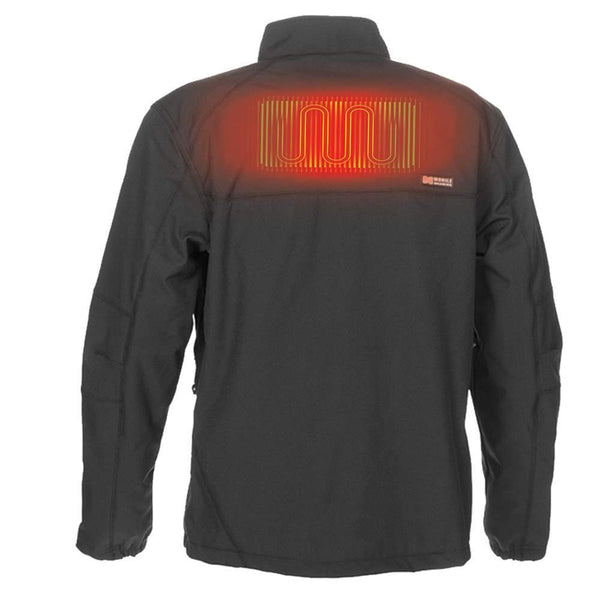 Mobile Warming Technology Jacket Dual Power Heated Jacket Men's (Wholesale) Heated Clothing