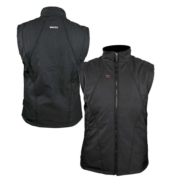 Mobile Warming Technology Vest Dual Power Heated Vest Men's Heated Clothing