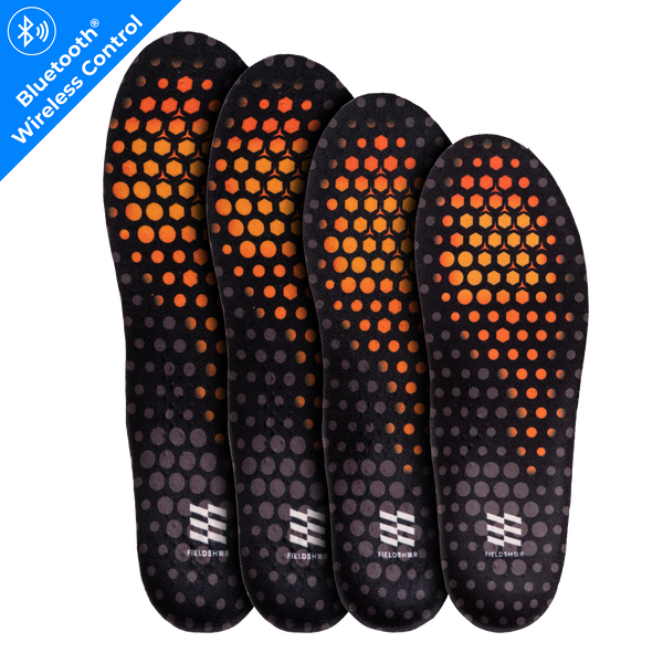 Mobile Warming Technology Insoles Premium BT Heated Insoles Unisex Heated Clothing