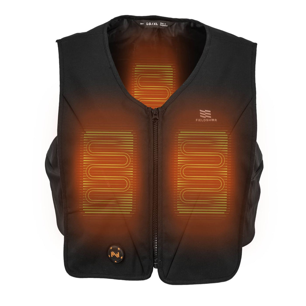 Mobile Warming Technology Vest SM/MD / BLACK Smart Thawdaddy 2.0 Unisex Heated Clothing