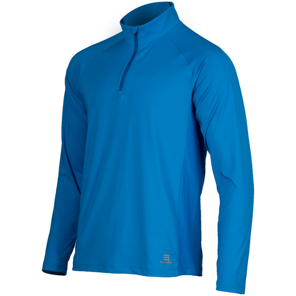 Buy FACAIHMen's 1/4 Zip Sports Tops Casual Long Sleeve Gym Running Polo  Shirts Outdoor Hiking Fishing Shirts Base Layer Running Active Shirts for  Men Sports Top for Warmup Training Workout 60% cotton