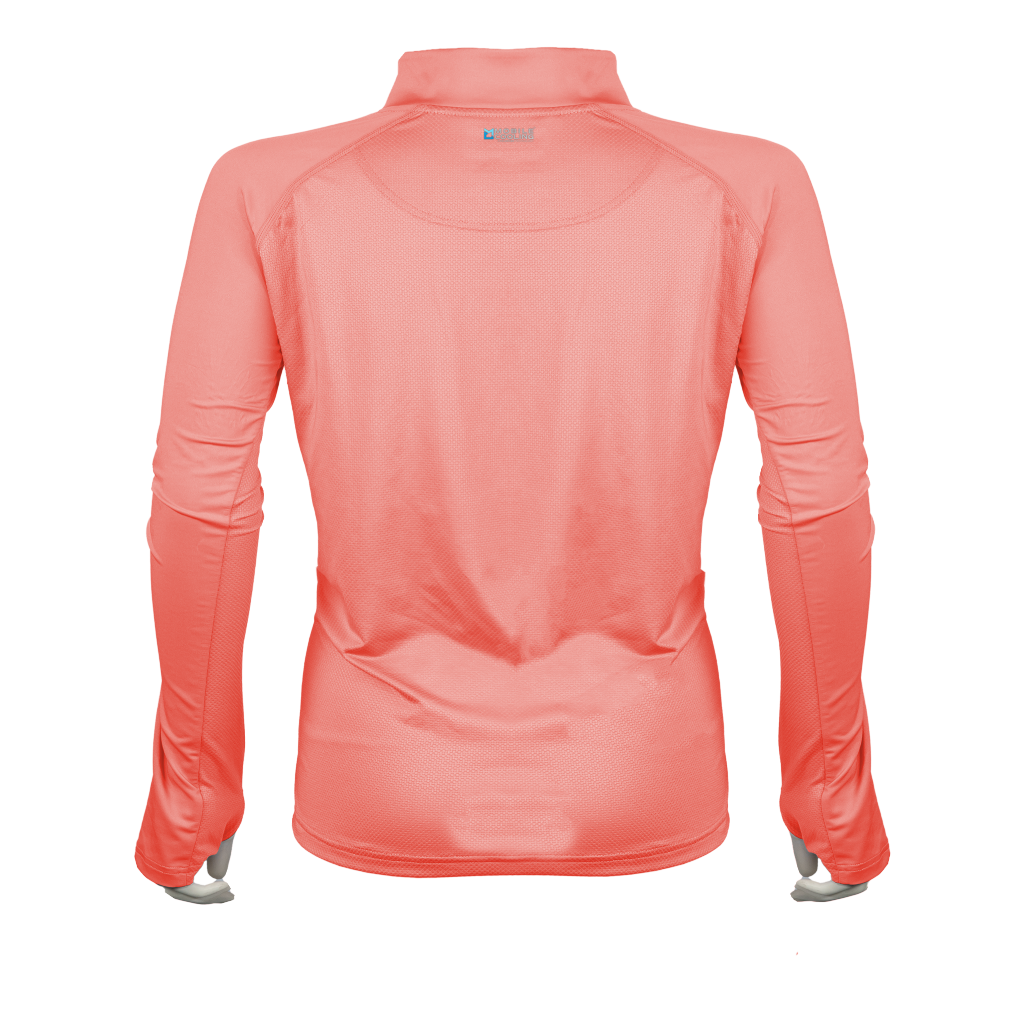 UNDER Armour Women's V-Neck Vented Long Sleeve Tee Pink and White