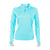Mobile Cooling Technology Hoodie XS / Sky Mobile Cooling® Women's Long Sleeve Shirt 1/4 Zip Heated Clothing