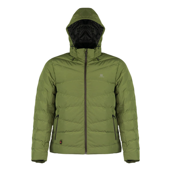 Mobile Warming Technology Jacket SM / OLIVE GREEN Crest Heated Jacket Men's Heated Clothing