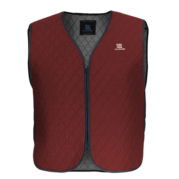 Mobile Cooling Technology Vest Burgundy / SM Mobile Cooling® Women's Hydrologic® Cooling Vest Heated Clothing