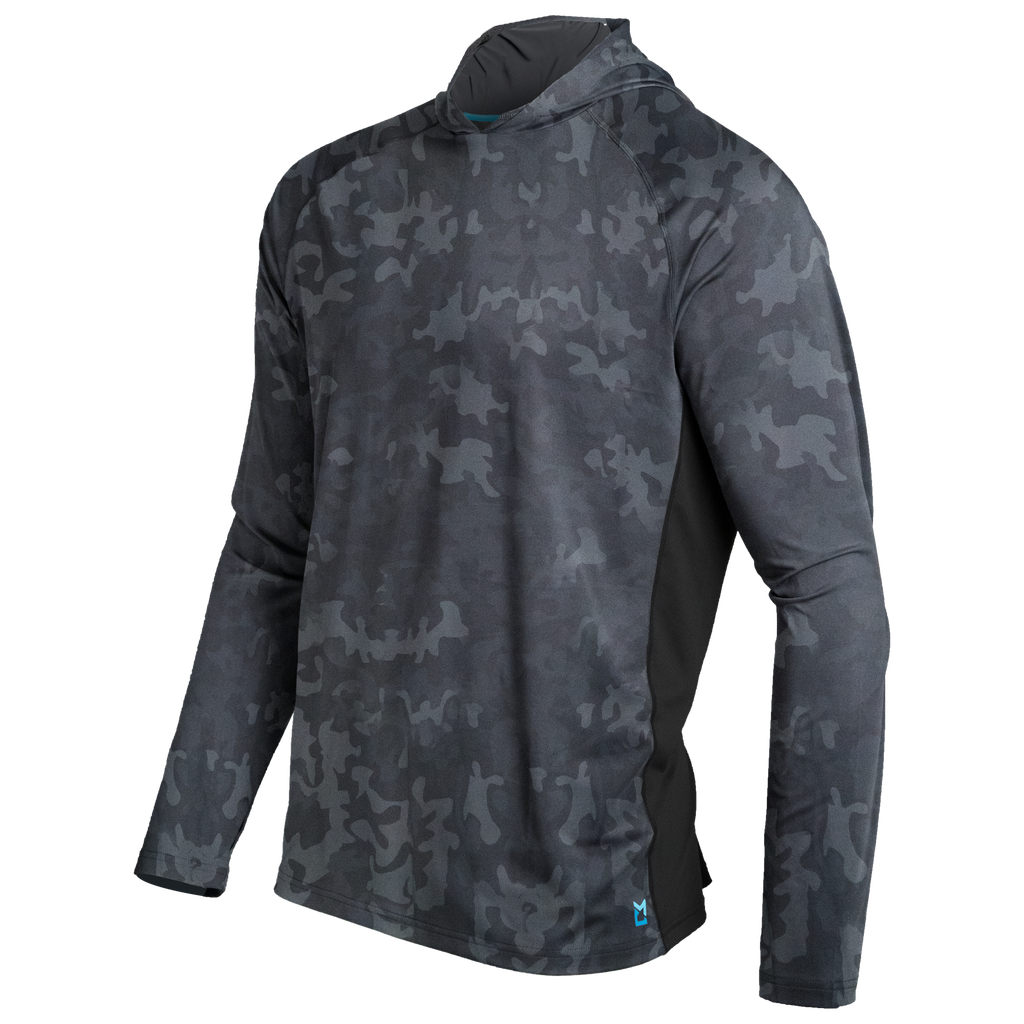 Mobile Cooling Technology Hoodie SM / Camo Mobile Cooling® Men's Hooded Long Sleeve LT Shirt Heated Clothing