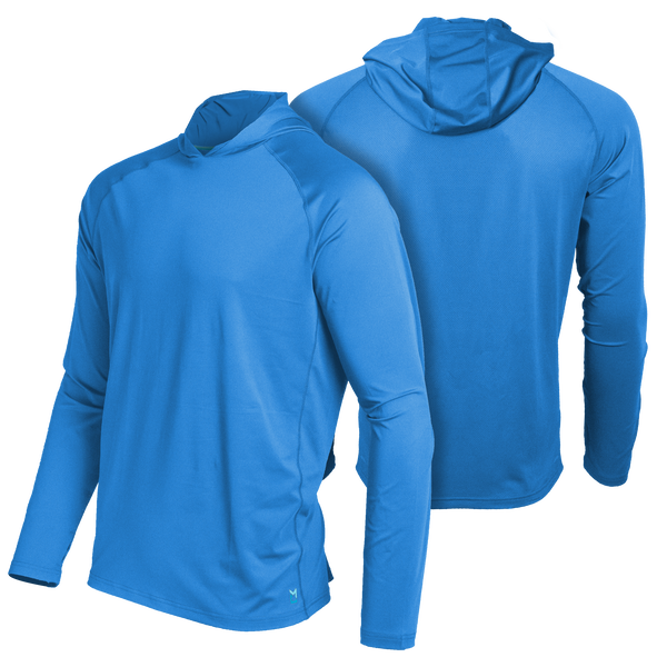 Mobile Cooling Technology Hoodie Mobile Cooling® Men's Hooded Long Sleeve LT Shirt Heated Clothing