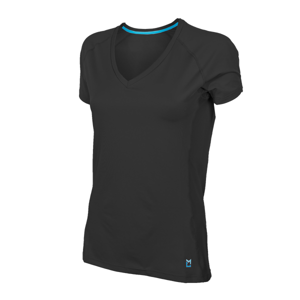 Mobile Cooling Technology Shirt XS / Black Mobile Cooling® Women's Short Sleeve Shirt Heated Clothing