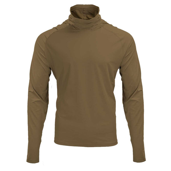 Mobile Cooling Technology Hoodie SM / Coyote Men's Hooded Long Sleeve Shirt Heated Clothing