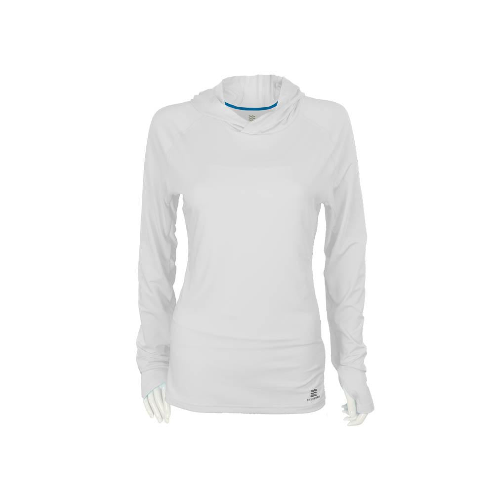Womens Tek Gear Light Blue and Gray Long Sleeve Sweatshirt Half